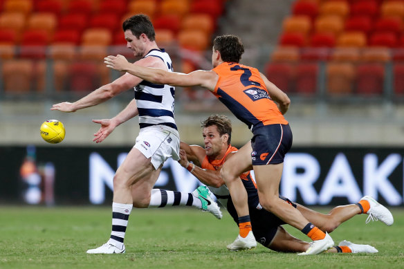 Patrick Dangerfield believes AFL hubs to restart the season are "speculative" at best.