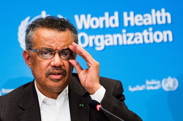 Tedros Adhanom Ghebreyesus, Director General of the World Health Organization.