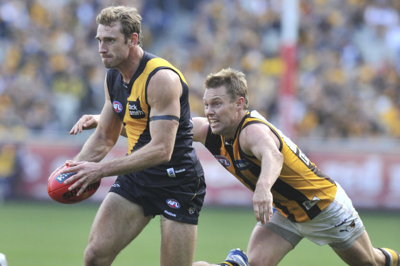 Shane Tuck is hunted down by Sam Mitchell.