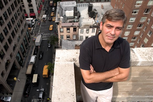 George Clooney in September 2005, ahead of the release of his movie, Good Night, and Good Luck.