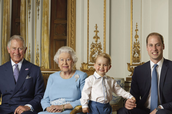 With the exception of the young Prince George, the royals in the immediate line of succession will sit down with Prince Harry to discuss options for his split from the royal family. 