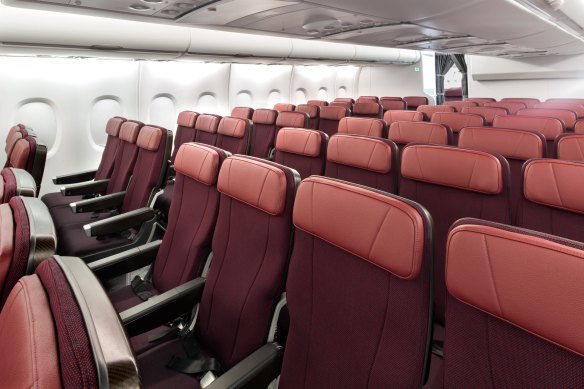 The economy-class jackpot – empty rows mean it’s time to spread out.