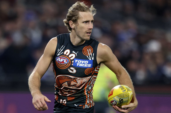 All-Australian defender Nick Haynes is a highly respected figure at GWS.