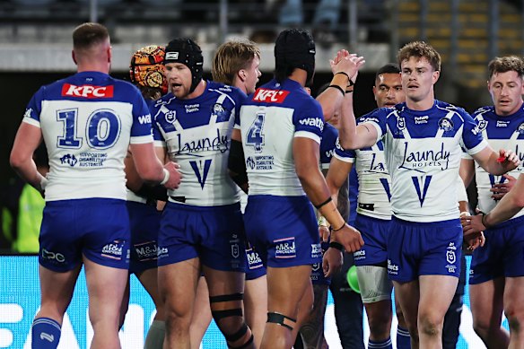 Lachlan Galvin is celebrating his attempt against Penrith.