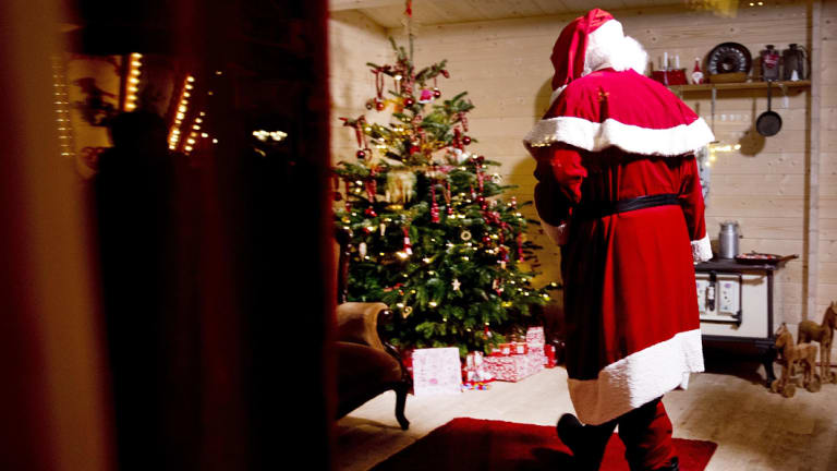 The US military tracks Santa as he makes his deliveries across the globe.