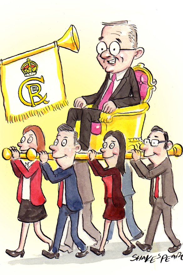 Luxe coronation weekend... The prime minister and staff shacked up at a $750 a night hotel in London.