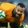 Samu Kerevi was in barnstorming form against South Africa and Argentina.