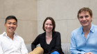 From left: Liverpool Partners managing partner Jonathan Lim, chief impact officer Katherine Walters and managing partner Brad Lancken. 