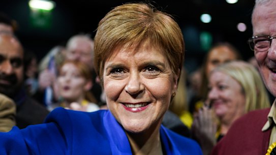 Scotland's First Minister Nicola Sturgeon has renewed calls for independence after a dramatic increase in support for her party.