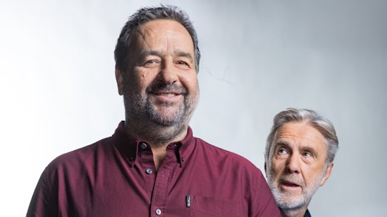 Mick Molloy (left) and Glenn Robbins