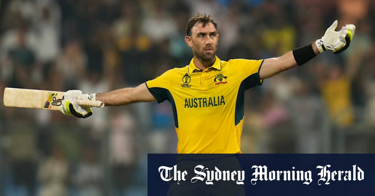 The show is over: Maxwell pulls stumps on ODI career