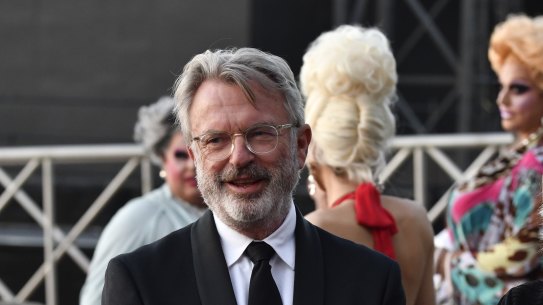 Actor Sam Neill was a friend of the Sarrises.