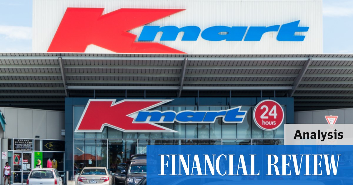 How Kmart delivered a record half of earnings thanks to a version of the  viral Stanley Cup