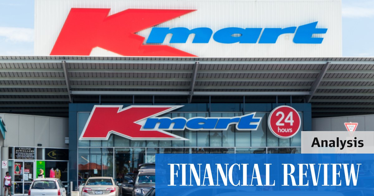 How Kmart delivered a record half of earnings thanks to a version of