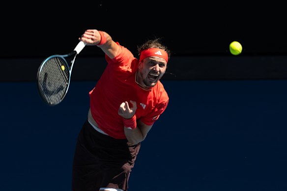 Zverev’s offensive play earned him victory in the  quarter-final.