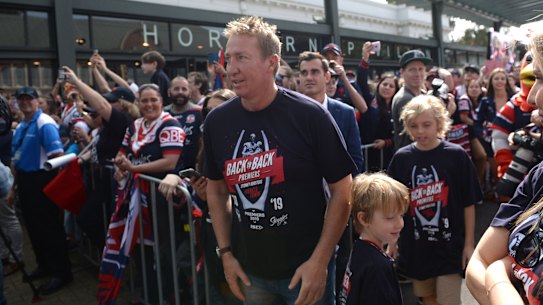 Sydney Roosters coach Trent Robinson.
