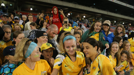 Homeward bound: The Matildas will play in Australia for the first time in almost two years. 