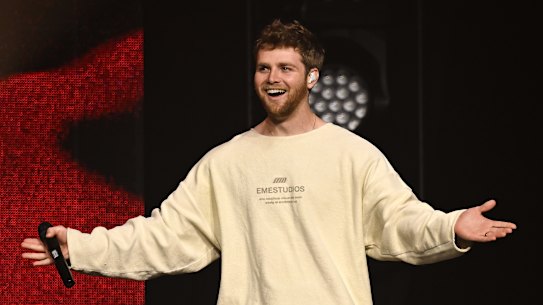 Well, how about that?: Alex Warren had the most-streamed song in Australia this year, according to Spotify.