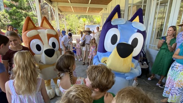 Bluey and Bingo invite the world to play at their new Brisbane home