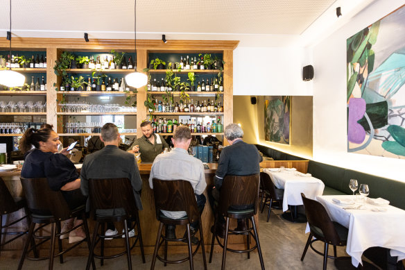 Alta restaurant is located just off Brunswick Street in Fitzroy.