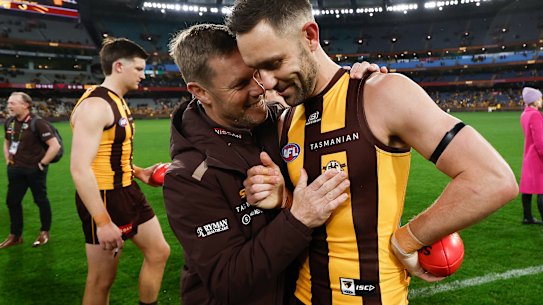 Hawk talk: Gunston’s goal haul pleased coach Sam Mitchell.