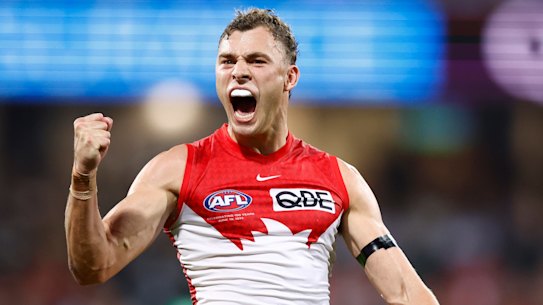 Sydney Swans star Will Hayward.