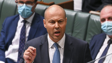 Treasurer Josh Frydenberg hands down last month’s budget. It is forecasting the third and fourth largest budget deficits in Australian fiscal history.