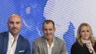 [L-R] Ten chief sales officer Rod Prosser, Ten CEO Paul Anderson and Ten chief content officer Beverley McGarvey.