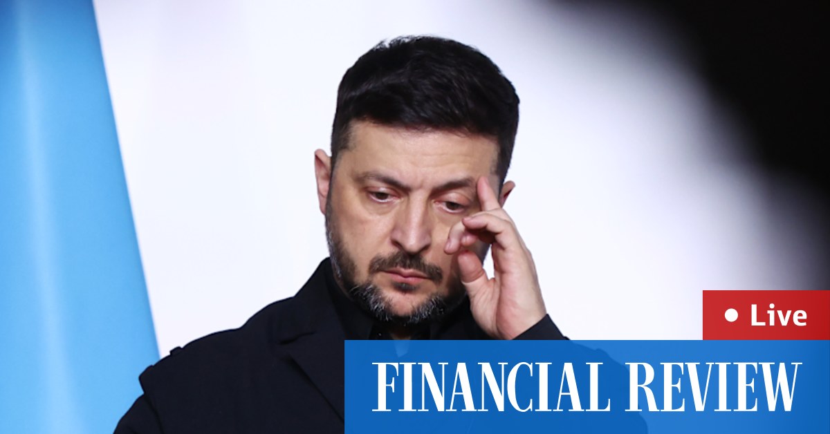 Ships exit Persian Gulf through Iranian corridor, Ukraine agrees to defence co-operation with UAE and Qatar, Houthis fire at Israel. Follow live updates.