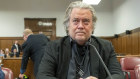 Steve Bannon appears in court in New York in 2023.