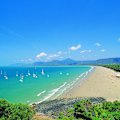 Turquoise shores at Four Mile Beach, Port Douglas.