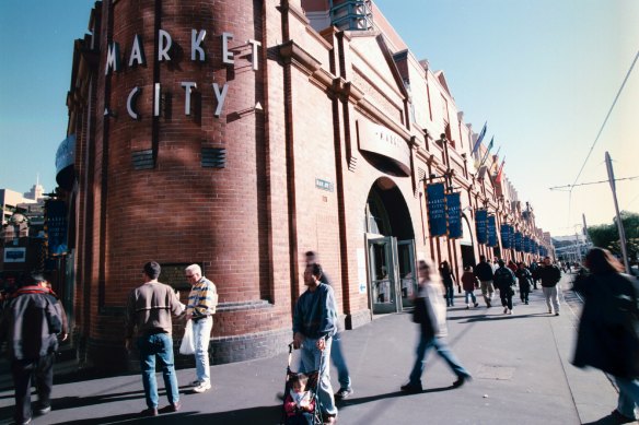 The market exterior in 2000.
