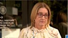 Jacinta Allan at another combative press conference on Thursday. 