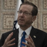 Israeli president urges Albanese to crack down on antisemitism in firebombing’s wake