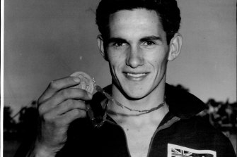 Hobson’s dedication earned him gold at the 1962 Commonwealth Games.