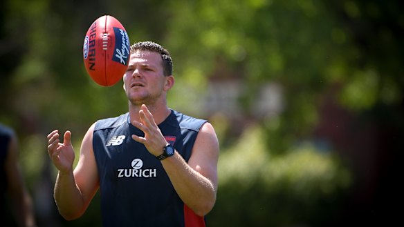 Steven May has been in the spotlight since moving to Melbourne.