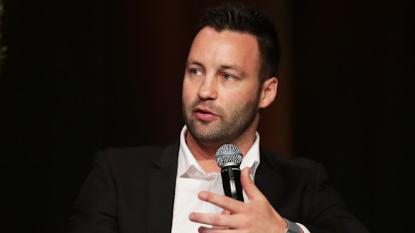 Giants football director and former Geelong star Jimmy Bartel.