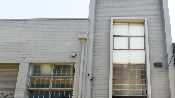 The converted Port Melbourne warehouse belonging to Mark Thompson.