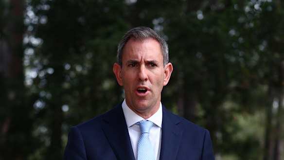 Treasurer Jim Chalmers.