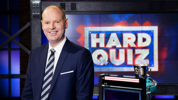 The Hard Quiz host is up for the Gold Logie on Sunday.