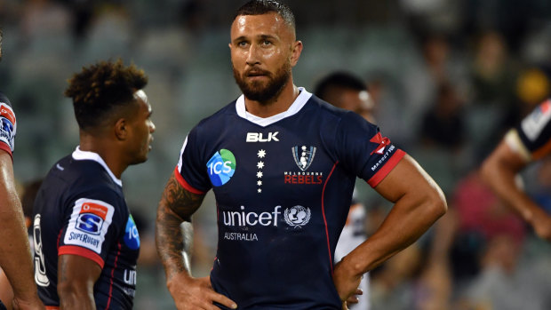 Back together and winding back the clock: Will Genia, left,  and Quade Cooper. 