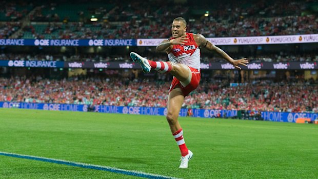 Virtually untradeable: Lance Franklin.