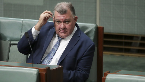 Liberal MP Craig Kelly in the House of Representatives.