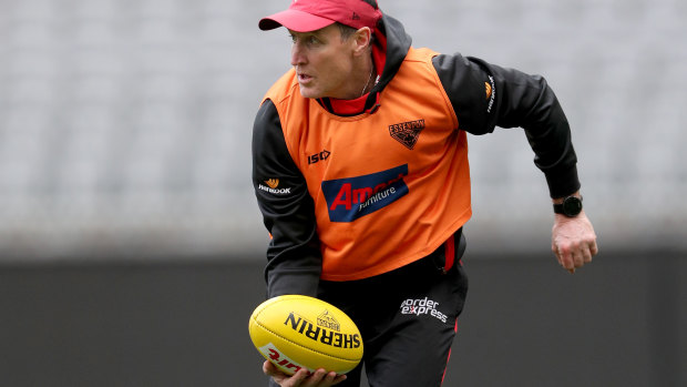 Safe pair of hands: Essendon have backed John Worsfold to lead the club's coaching ranks in 2020.