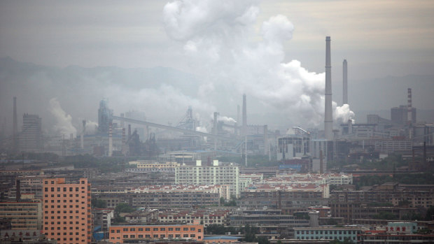 China is leaning more on coal than other nations, the report found.
