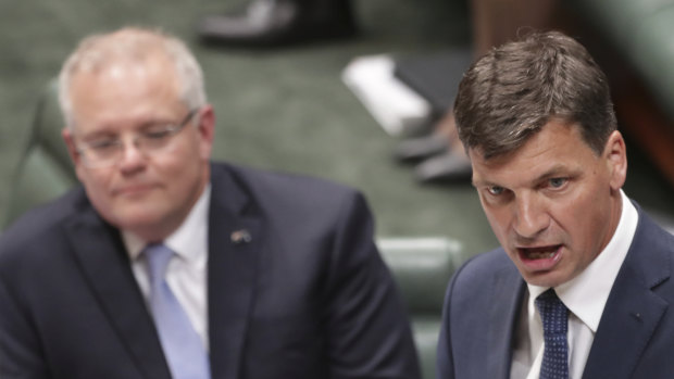 Energy and Emissions Reduction Minister Angus Taylor: "We must move our investments to the next challenges."