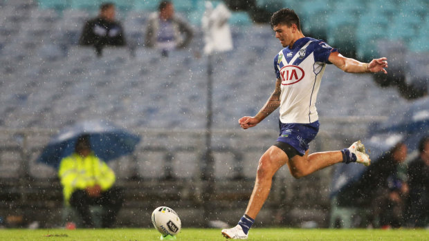Raiders recruit Brad Abbey is one of the options to take over the goal kicking.