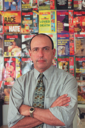Gerald Stone during his tenure as editor of The Bulletin.