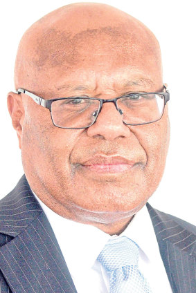 Former PNG Minister for Petroleum Jimmy Maladina.