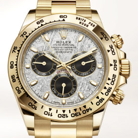 A Rolex Cosmograph Daytona watch.